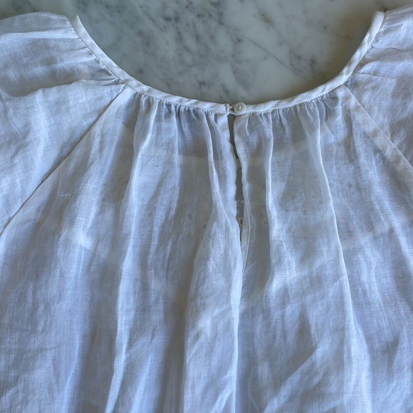 Joie Embroidered-Eyelet Short Sleeve Top - Picture 10 of 10